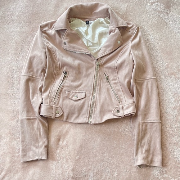 Divided by H&M Imitation Suede Biker Jacket - Picture 2 of 8